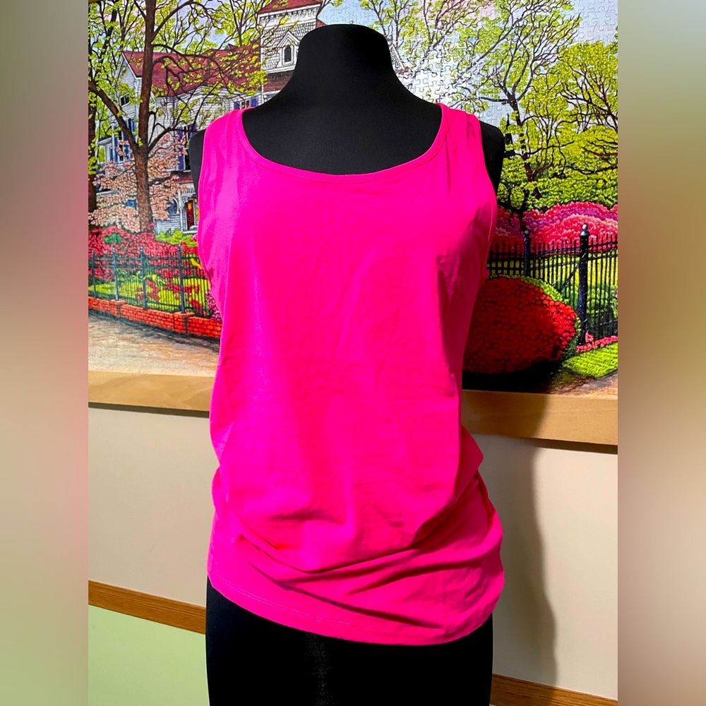 Bright Pink Tank NWT